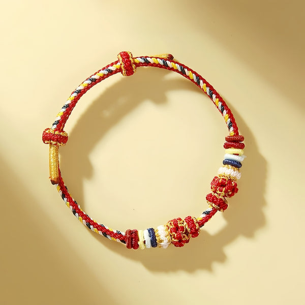 Fortune-Enhancing Hand-Woven Bracelet