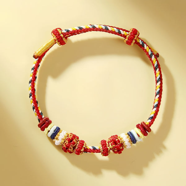 Fortune-Enhancing Hand-Woven Bracelet