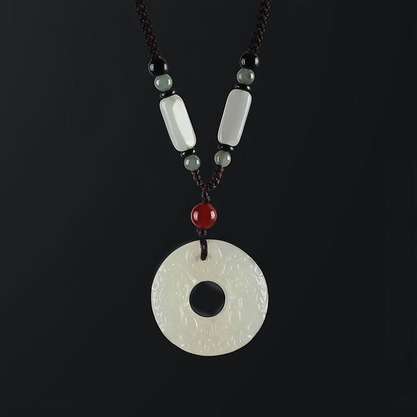 Jade Pixiu Pendant Necklace