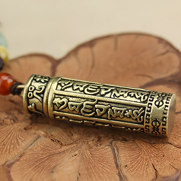 Gawu Box Shurangama Mantra Pendant Necklace